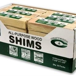 Box of 7-3/8" Wood SHIMS 