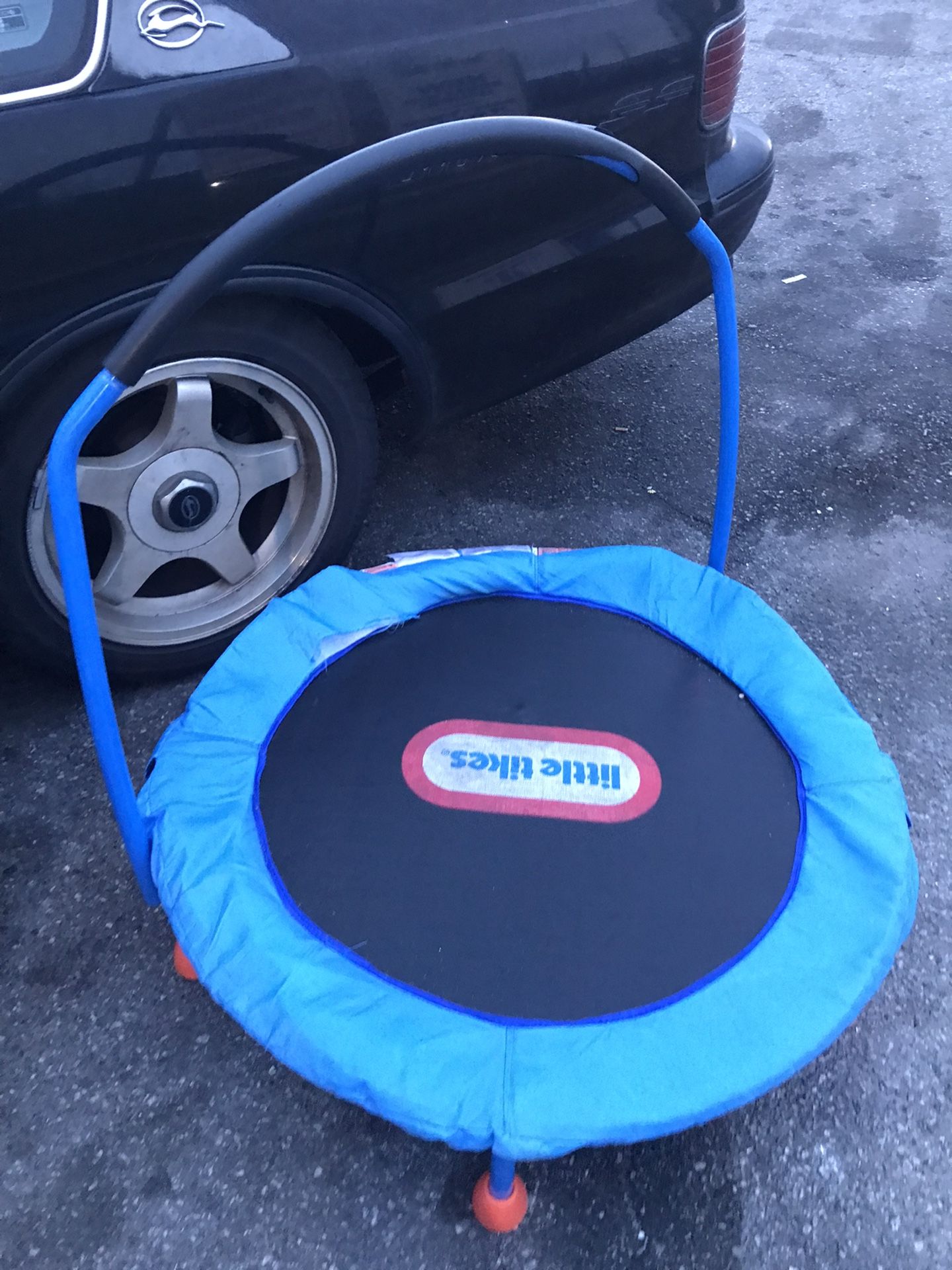 Little Tykes Trampoline With Handle Only $30