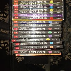 Bad Guys Books 1 -17 + Movie Novelization