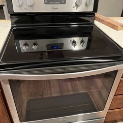 Electric oven range