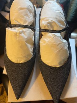Jimmy Choo denim flats sz 41