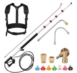 24 FT Telescoping Pressure Washer Wand