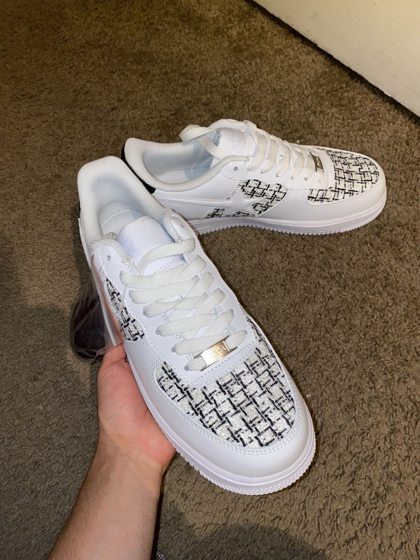White KCPA Shoes