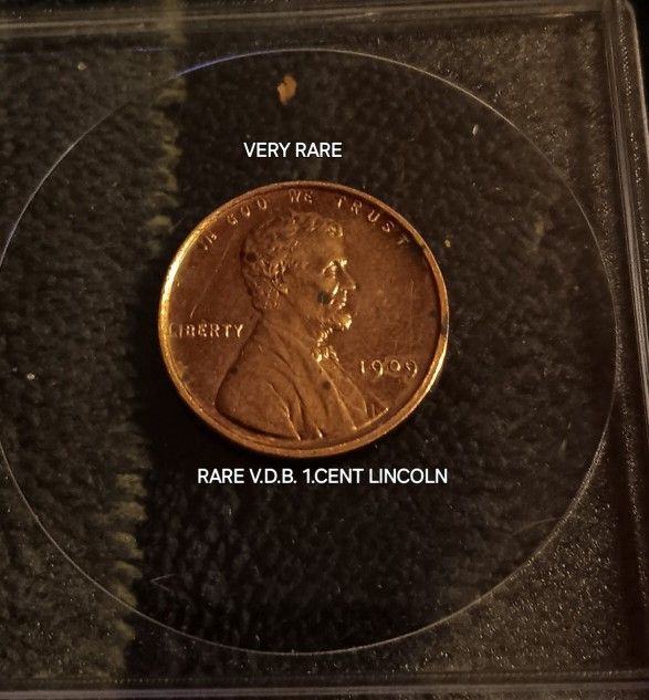 1909 V.B.D. LINCOLN WHEAT PENNY.