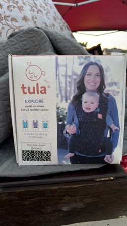 Tula Explore Baby & Toddler Carrier – Forever Print – 7-45 lbs