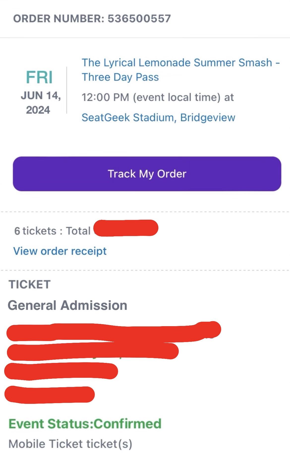 Summe Smash Tickets