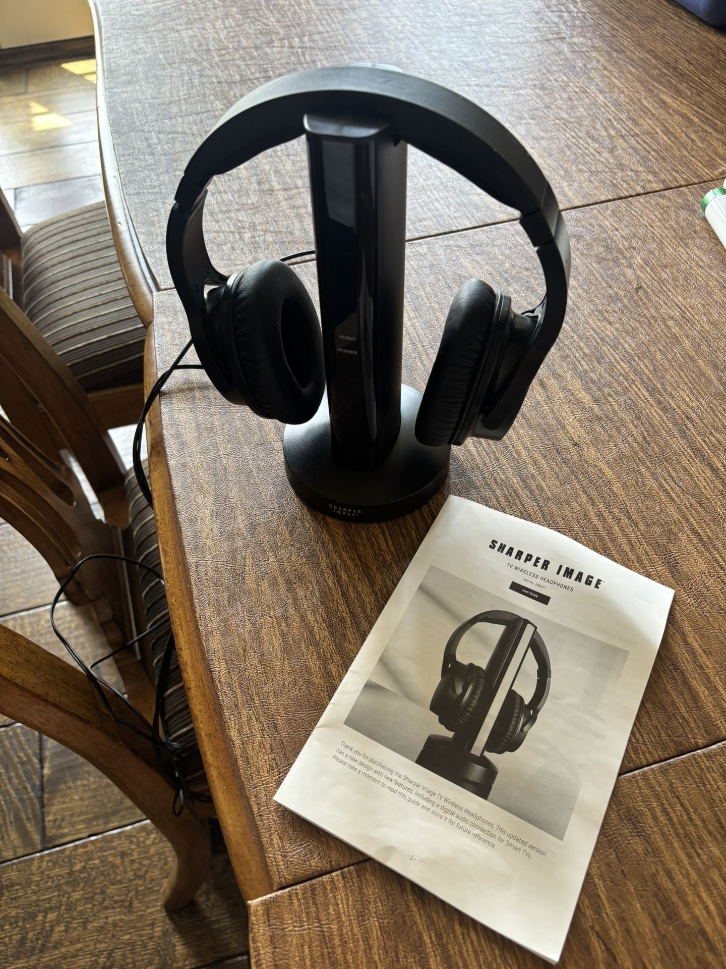 Sharper Image Wireless Headphones 