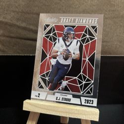 Panini CJ Stroud Draft Diamonds Card 