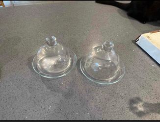 Princess House Heritage butter dishes