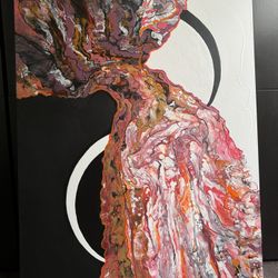 Wall Decor Original Painting infinite yin  yang 