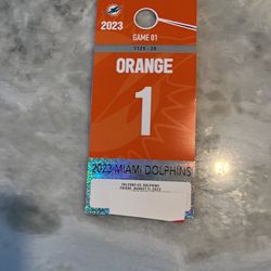ORANGE PARKING PASS