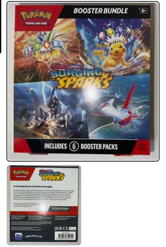 Pokémon Surging Sparks Booster Bundle