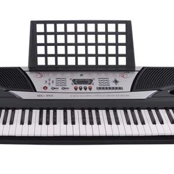 5W Portable Electronic Keyboard Instrument Piano 61 Keys LED Display Intelligent Teaching 37-1/2" x 14" x 5" US Delivery