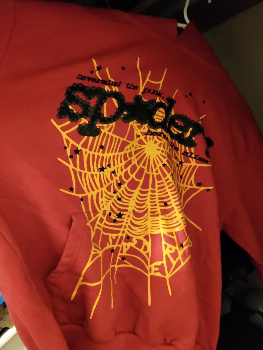 Sp5der Hoodie Size Medium