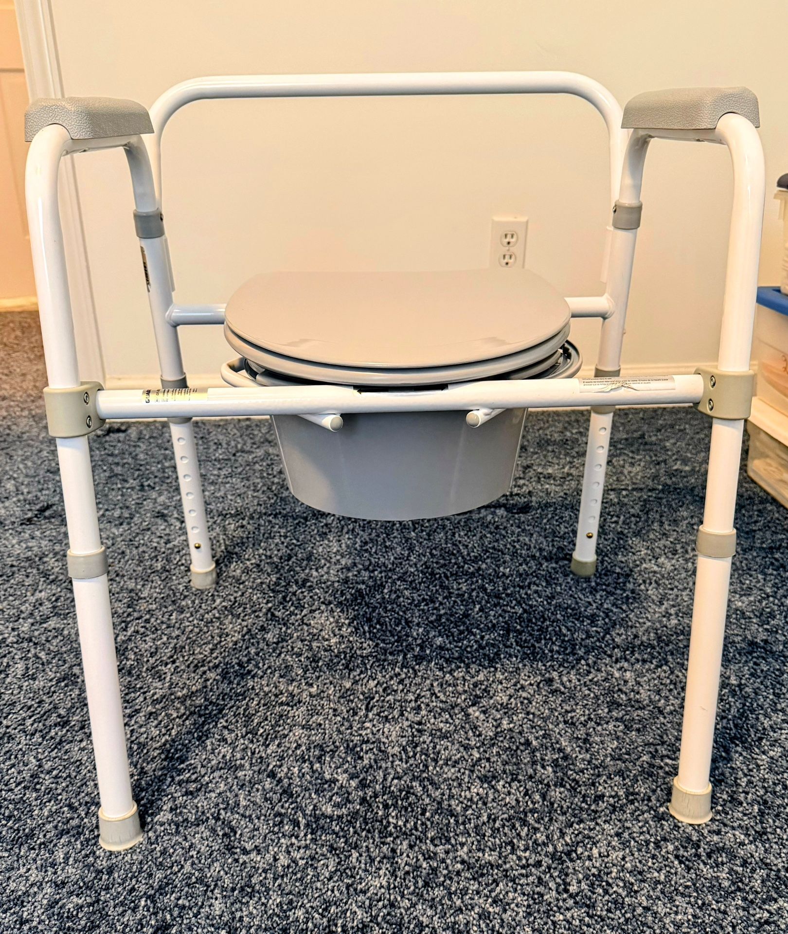 Walker And 1 New Bedside Commodes