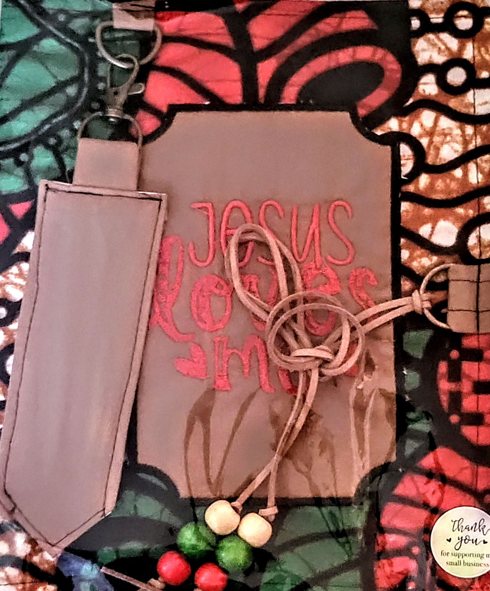 Jesus Loves Me Bible Cover