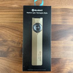 Olight ArkPro Ultra Rechargeable Multi-Function Flashlight – Gold – New