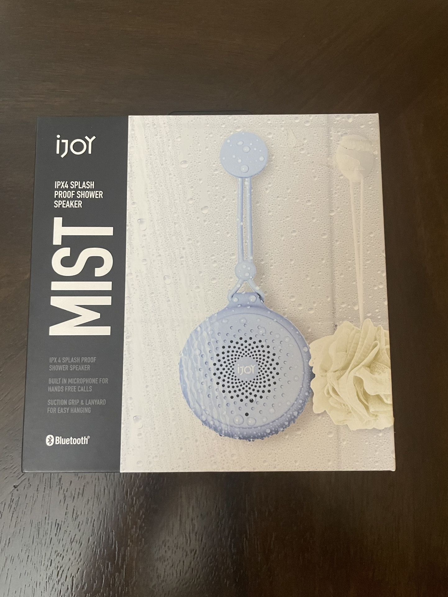 iJoy IPX4 Splash Proof Shower Speaker