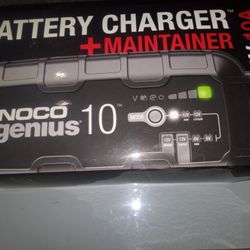 Noco Genius 10 Battery Charger And Maintainer 