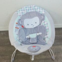 Fisher-Price Sweet Surroundings Monkey Deluxe Bouncer