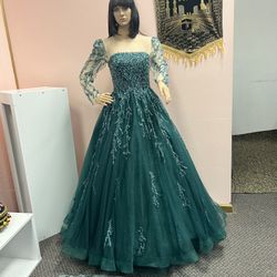 Green Prom Dress 
