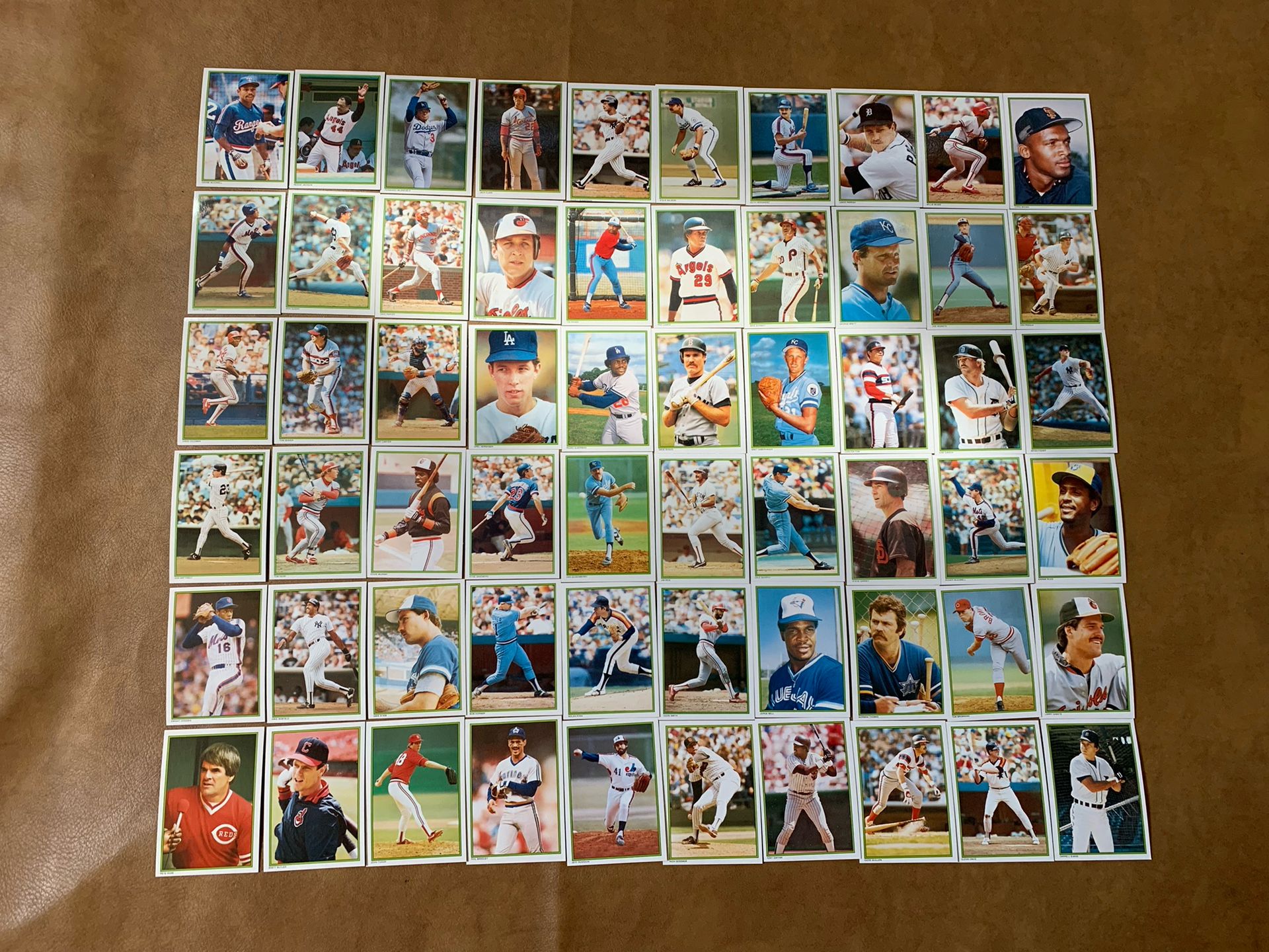 1986 TOPPS Baseball Cards ALL-STAR GLOSSY Collector's Edition SET  ALL 60 stars cards