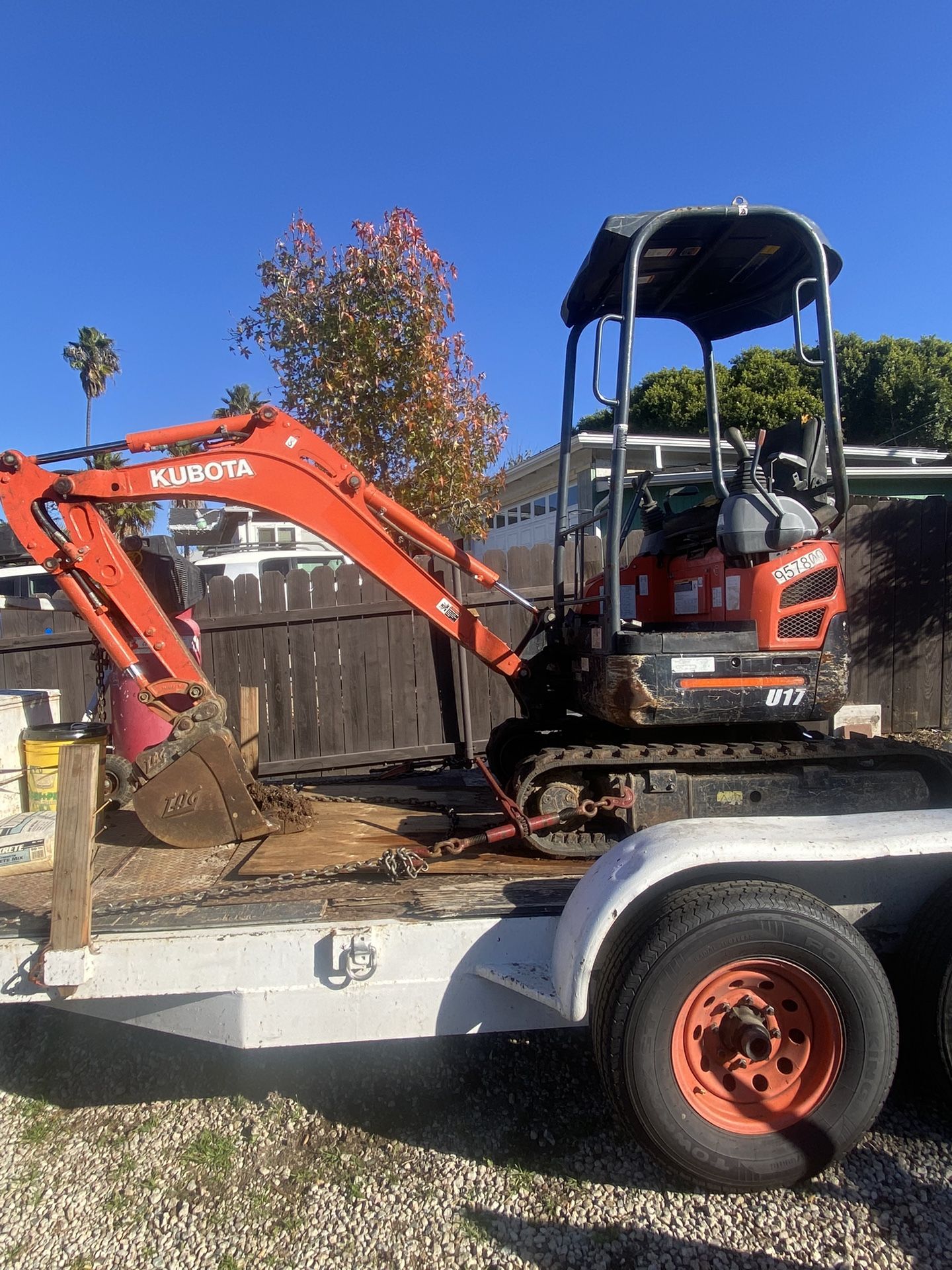 2016 Kubota U17 Mini Excavator 