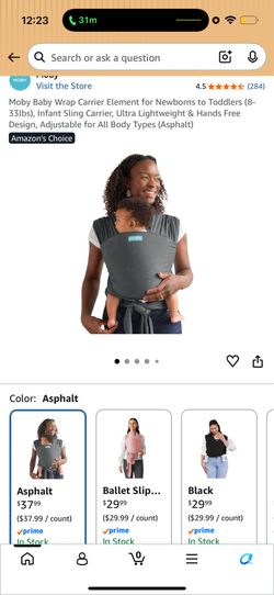 Moby baby wrap