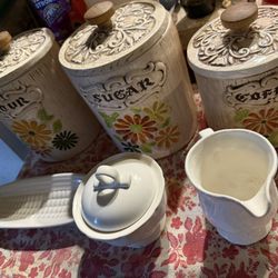 Antique Canister Set 