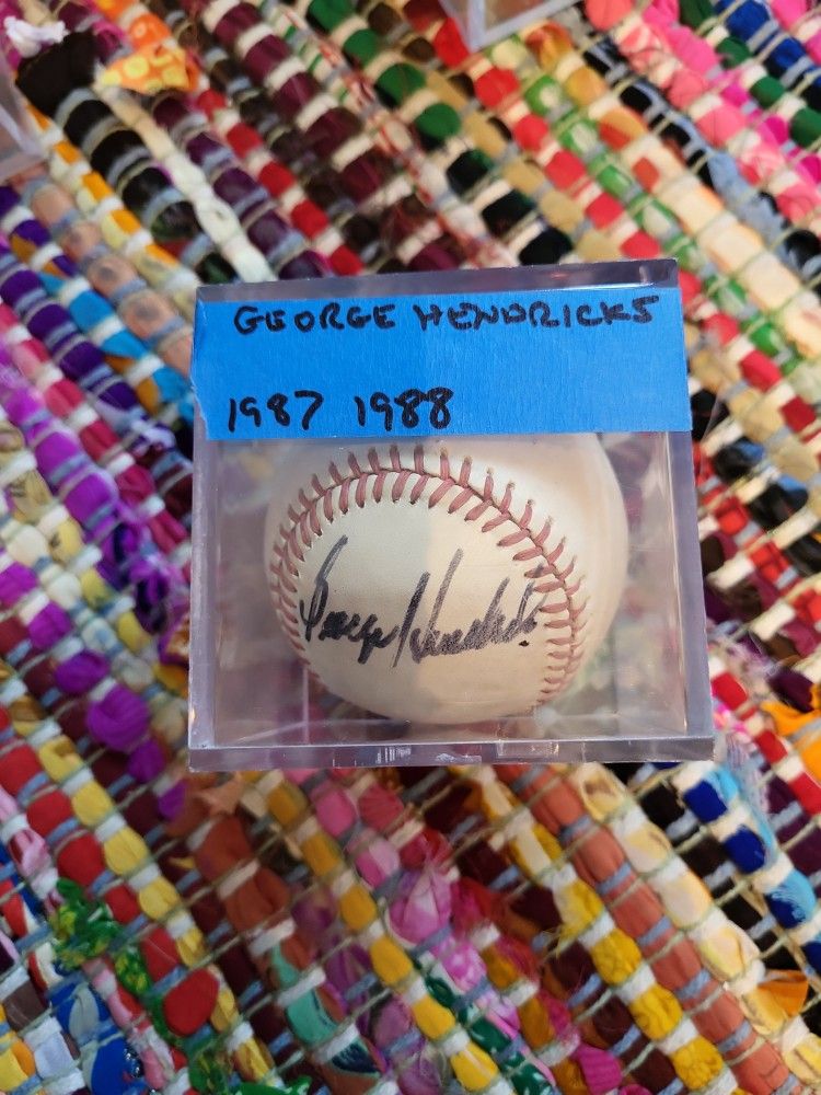 Signed Major League Baseball CA ANGELS