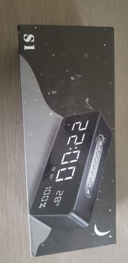 NEW Orion Alarm Clock Wireless Bluetooth 