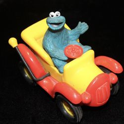 Retro Cookie Monster Toy Car