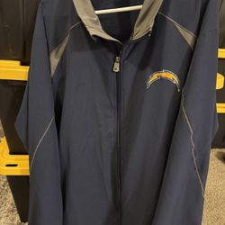 2XL Los Angeles Chargers On Field Jacket 