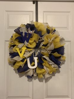 Custom made to order wreaths WVU