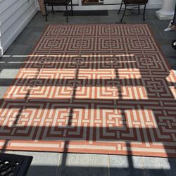 Outdoor/indoor Rugs (2 Rugs For $200)