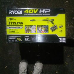 Ryobi 40 V HP Power Cleaner