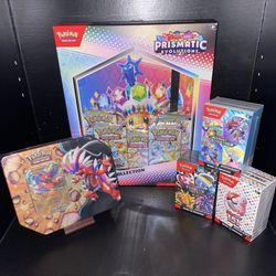 Prismatic Evolution Pokemon Binder Bundle 