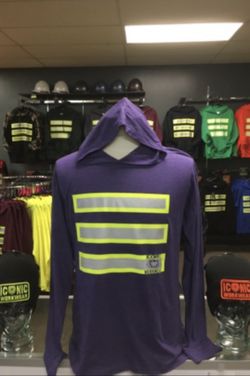 High Visibility Safety Long Sleeves with Hoodie
