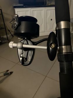 Fishing Pole And Reel , 3 Piece Fishing Pole Very Large / Surf Fishing …