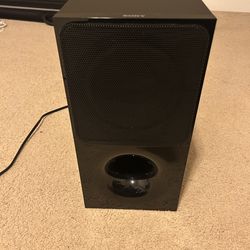 Sony soundbar and subwoofer