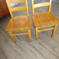 Small Solid Wood Chairs
