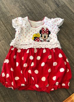 Minnie Mouse newborn outfit