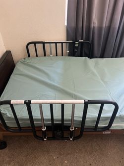 In home electric wood medical bed