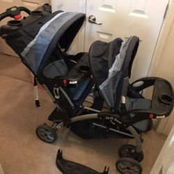 Baby trend sit and stand stroller double