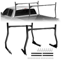 Truck Ladder Racks, Extendable Steel Truck Ladder Racks fit Most Truck Beds Ranging from 46" to 71" Wide, 800Ibs Capacity for Kayak, Surfboard, Lumber