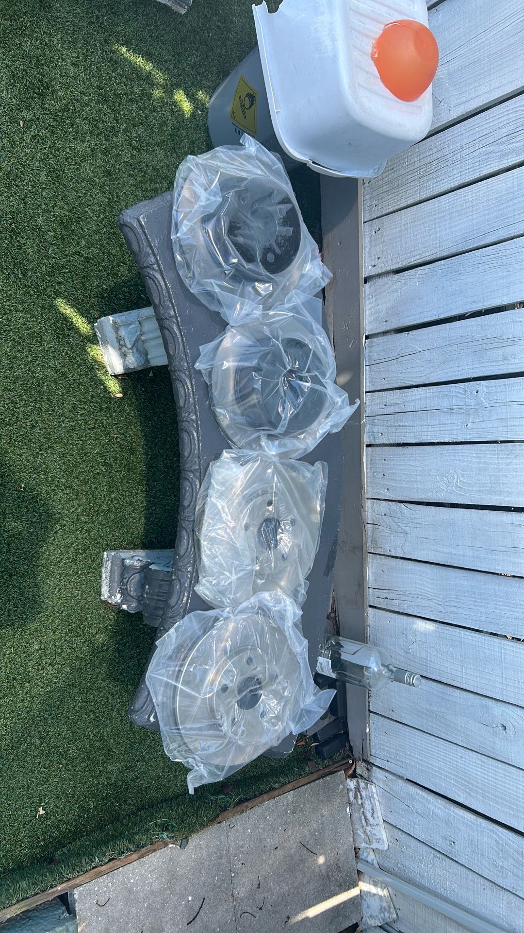 Front and Rear Rotors