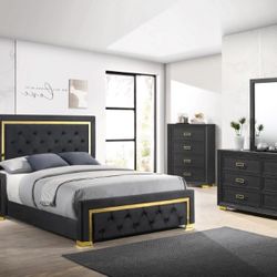 Bedroom Set 5pc Queen Pepe 9290 🔥