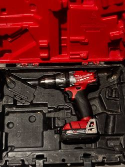 Milwaukee M18 FUEL Hammer Drill and case tool only