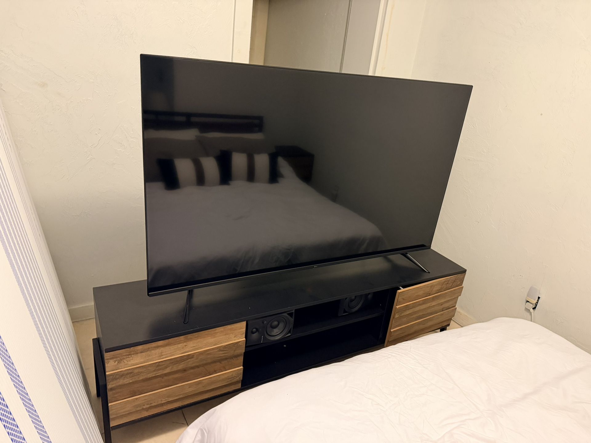 Tv Stand Brown And Black