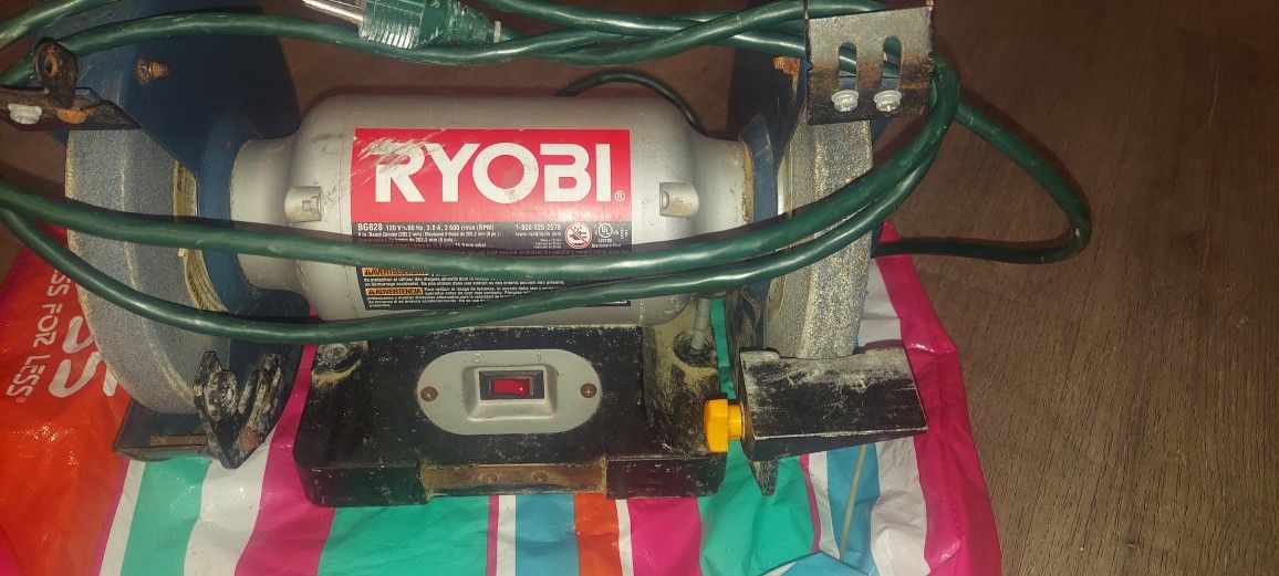 $25 Ryobi Double Grinder